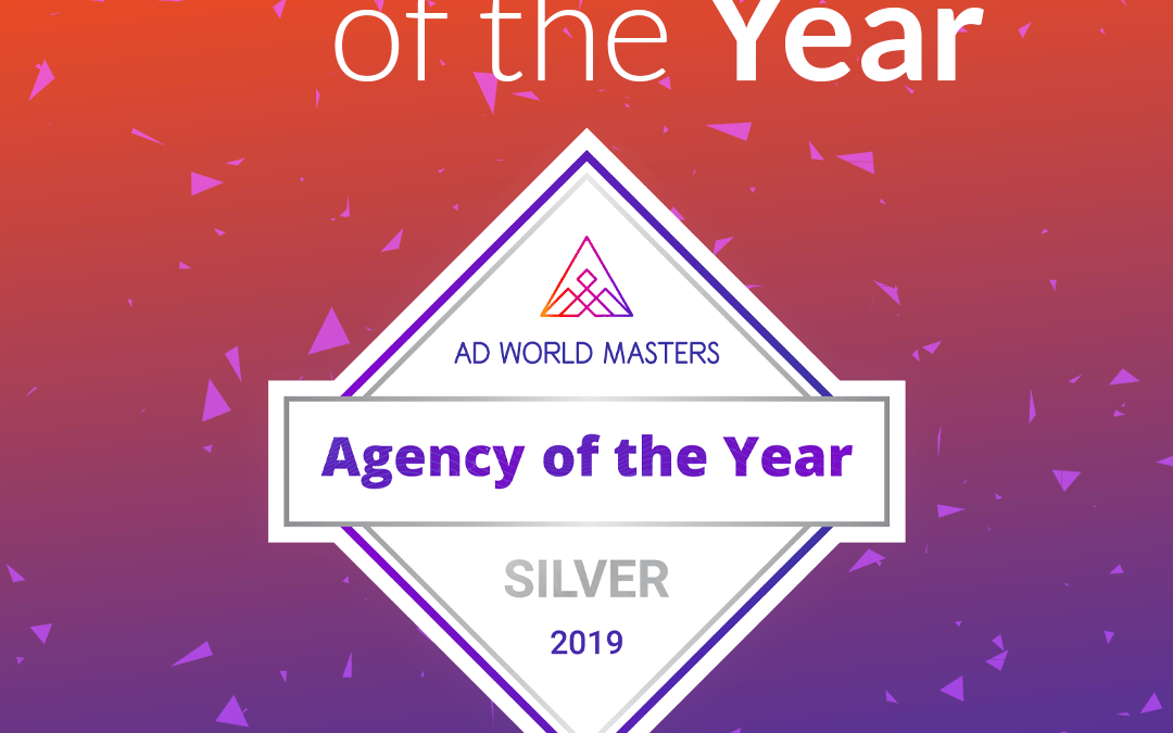 We won Silver in Ad World Masters